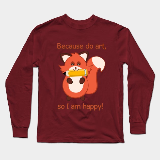 Commisions | foxy artist Long Sleeve T-Shirt by hisameartwork